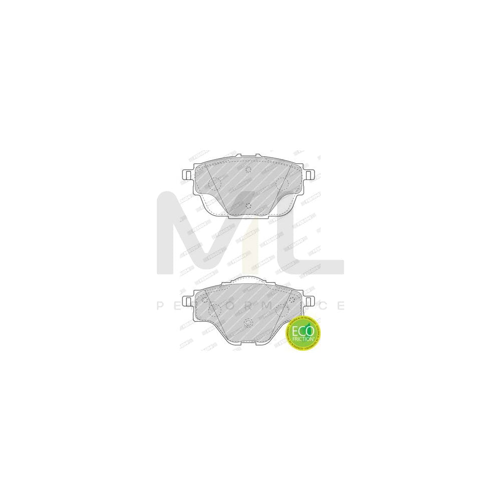 Ferodo Premier Eco Friction Fdb1017 Brake Pad Set With Acoustic Wear Warning, Without Accessories | ML Performance Car Parts