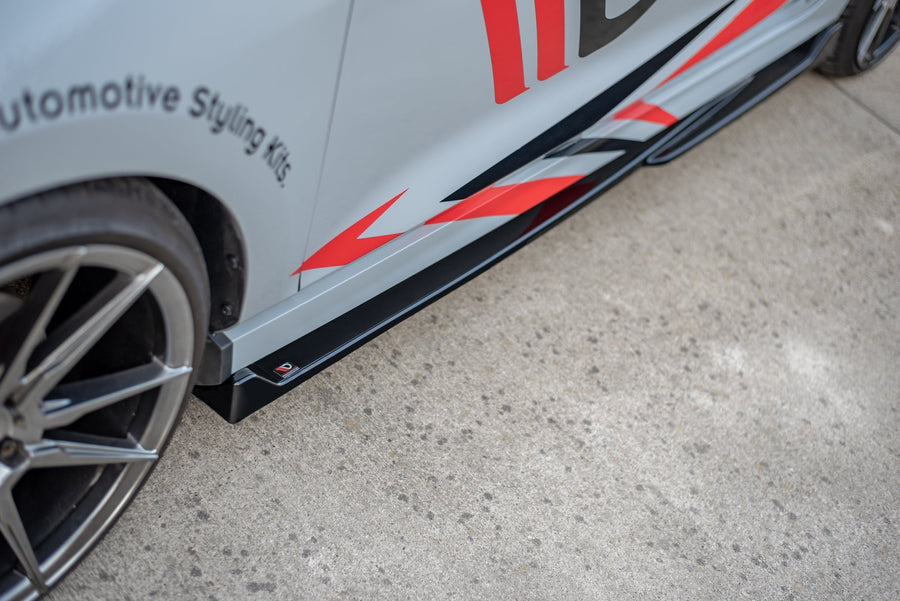 Maxton Design Ford Fiesta ST / ST-Line MK8 Side Skirts Diffusers V.4