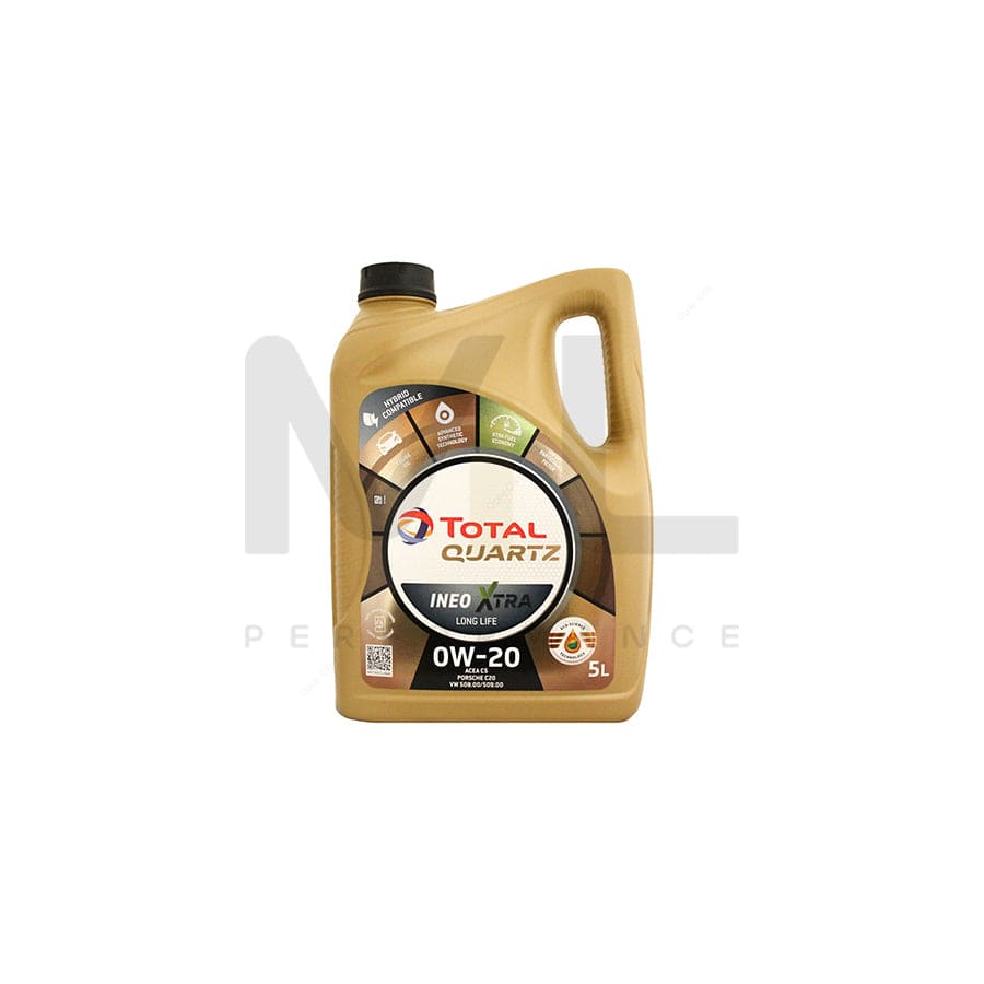 TotalEnergies Quartz Ineo Xtra Long Life 0w-20 Advanced Fully Synthetic Engine Oil 5l