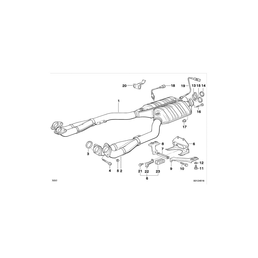 Genuine BMW 18321728732 E34 E32 Holder (Inc. 530i, 730i & 730iL) | ML Performance EU Car Parts