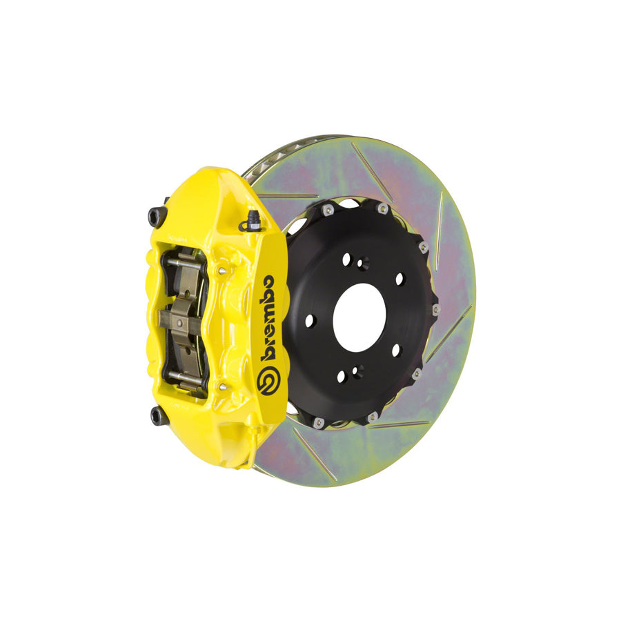 Brembo 2P2.6009A Honda S2000 Rear GT 4-Pistons Slotted 2-piece Big Brake Kit 328x28mm