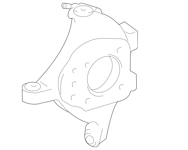 Genuine Lexus 42305-50090 LS Phase 3 N/S Rear Suspension Knuckle