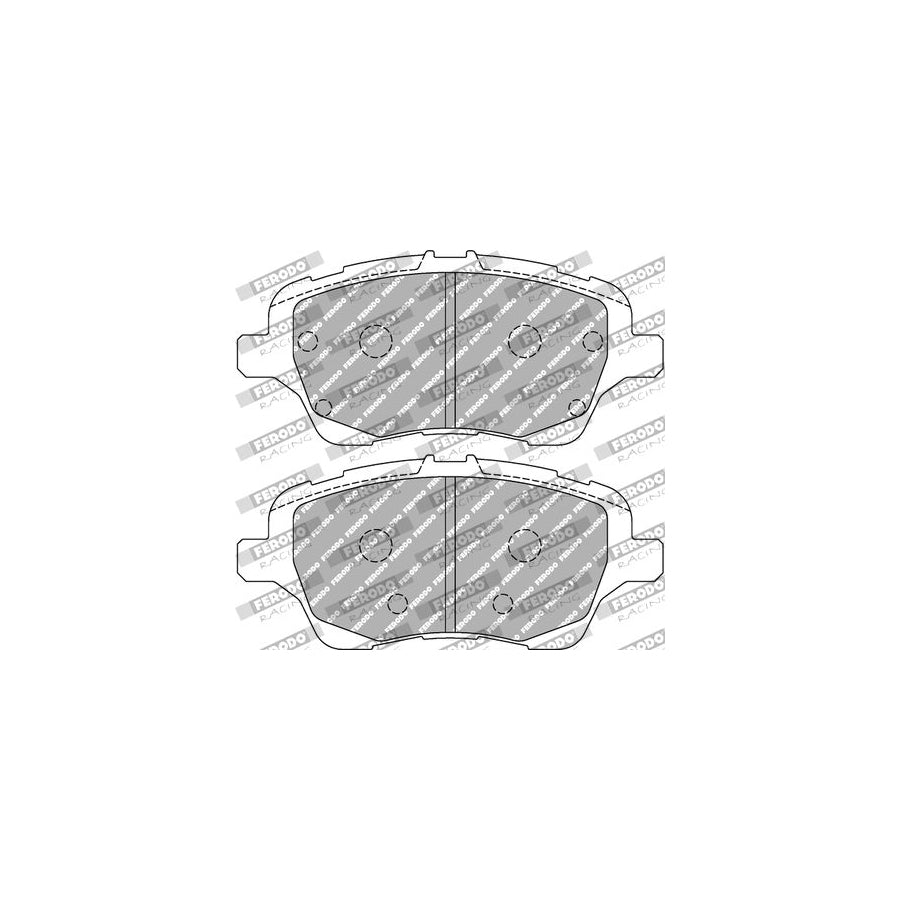 Ferodo Racing FCP4612H Brake Pad Set