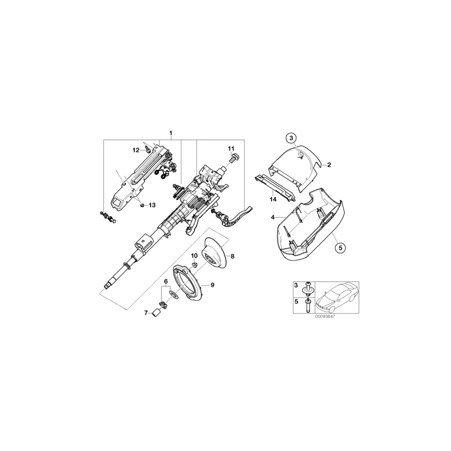 Genuine BMW 32311096868 E46 Lower Trim Panel (Inc. 318ti, 316i 1.9 & 320d) | ML Performance EU Car Parts