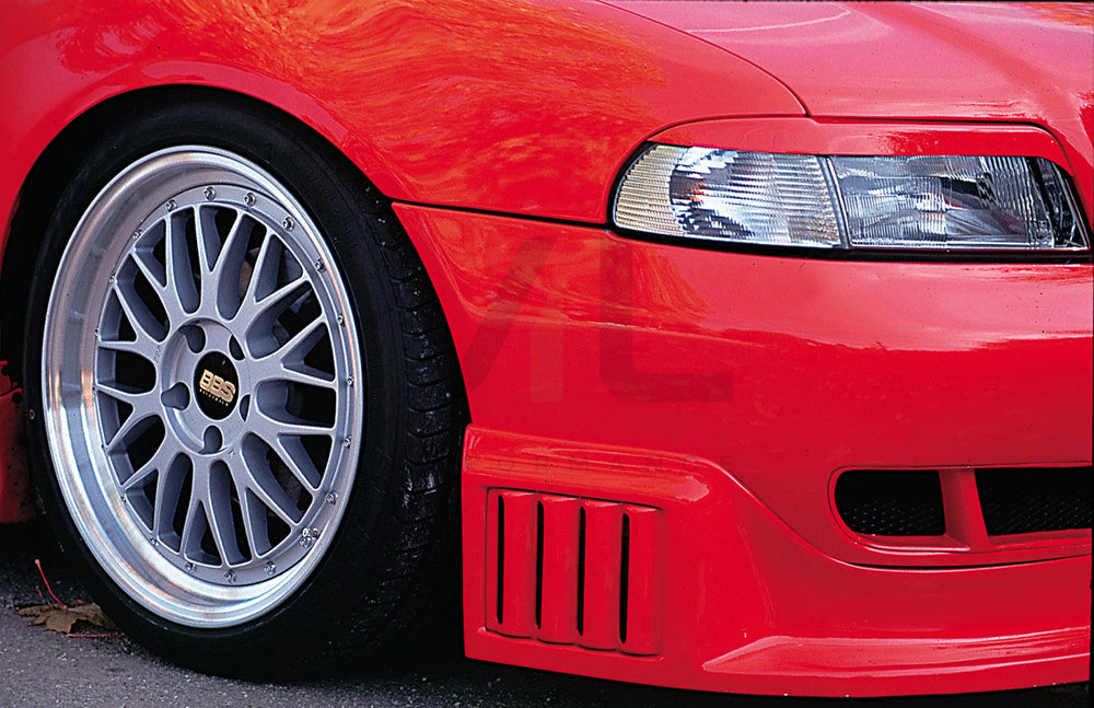 Rieger 00055013 Audi B5 A4 Front Splitter 4 | ML Performance EU Car Parts