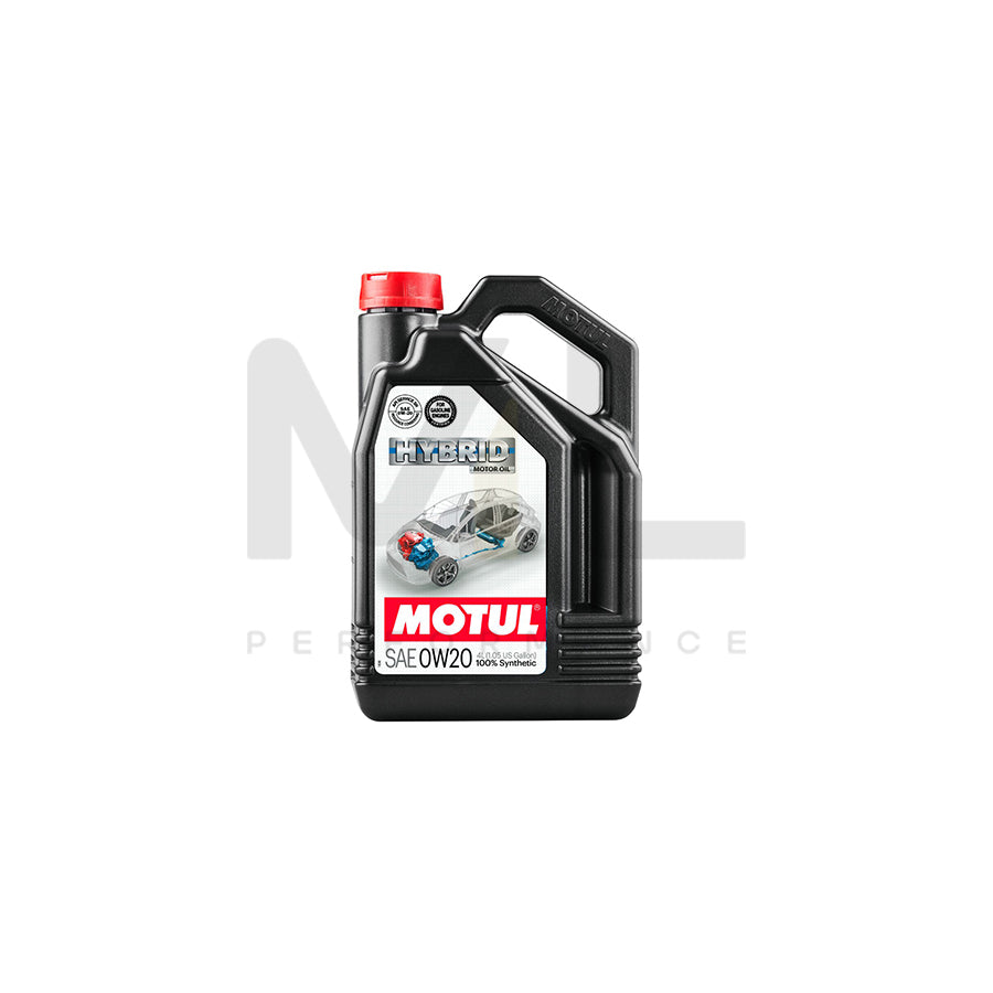 Motul Hybrid 0w-20 Fully Synthetic Car Engine Oil 4l | Engine Oil | ML Car Parts UK | ML Performance