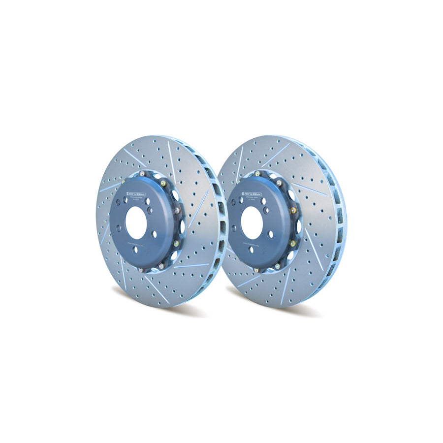 Girodisc A2-148D Mercedes-Benz Rear 2-Piece Brake Discs - Pair | ML Performance EU Car Parts