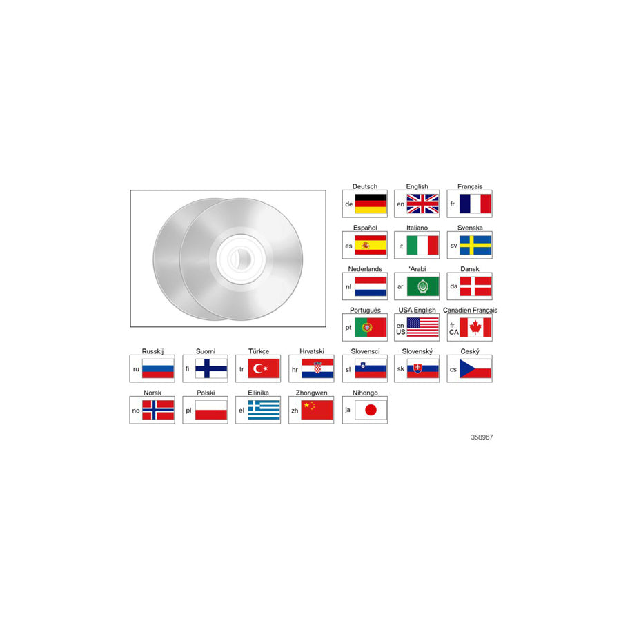 Genuine BMW 01399789699 E64 E36 E60 Cd Literature LITERATUR (Inc. Z3 1.9, X3 3.0d & X6 35dX) | ML Performance EU Car Parts