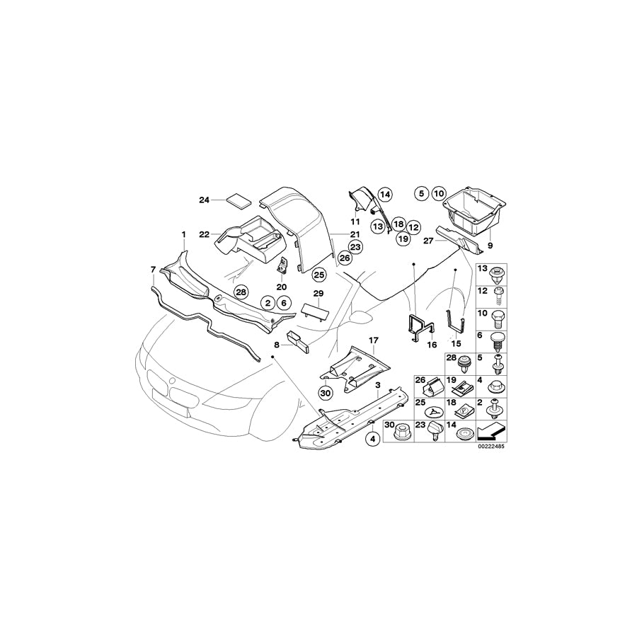 Genuine BMW 51473448318 E86 Base (Inc. & Z4 M3.2) | ML Performance EU Car Parts