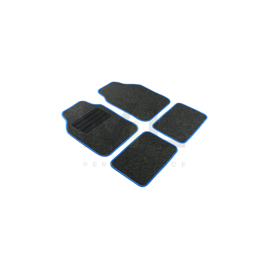 WALSER Regio 29057 Floor mat set Textile, Front and Rear, Quantity: 4, Anthracite | ML Performance Car Parts