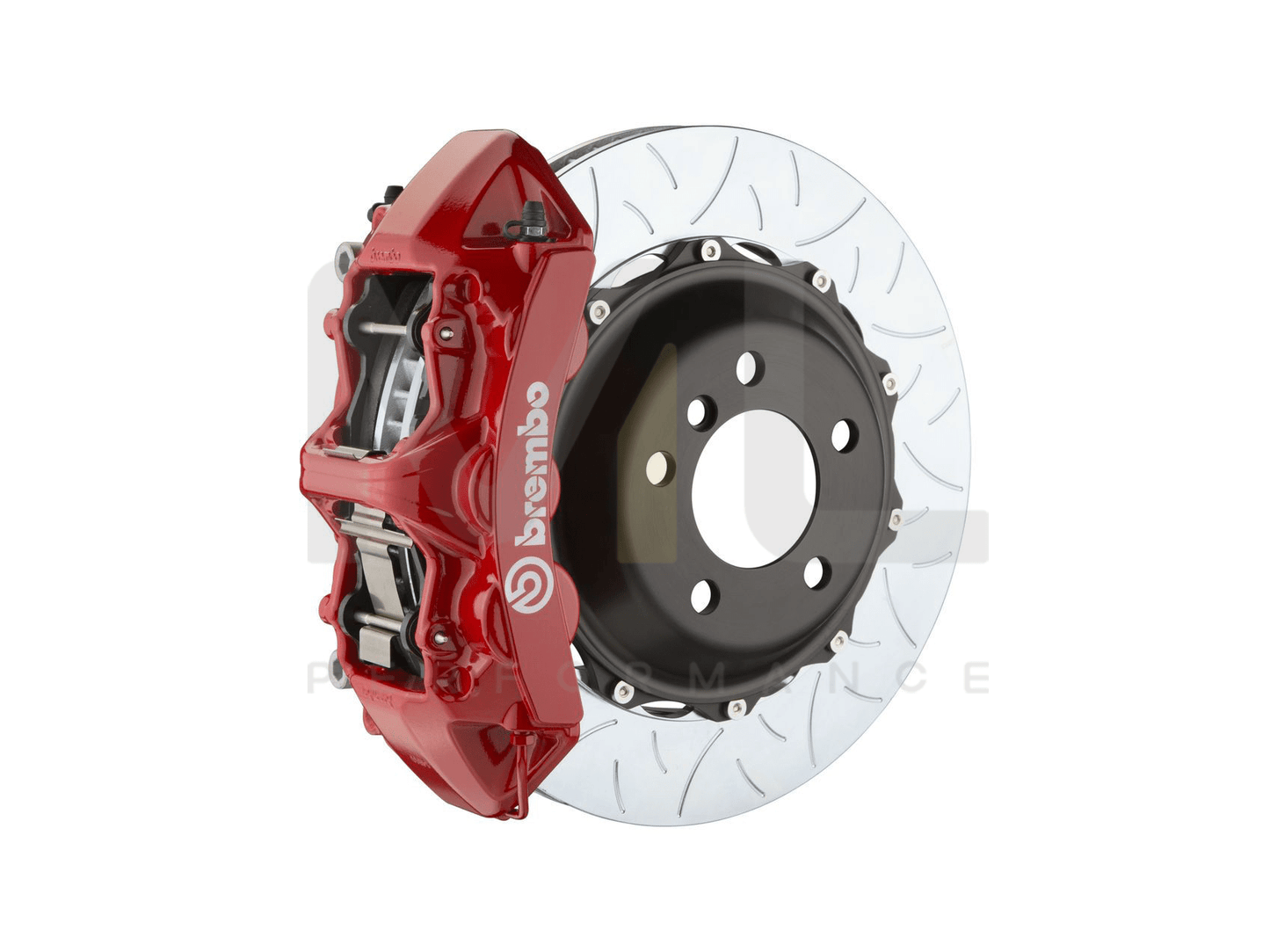 Brembo BMW F20 F22 F30 F32 F36 Front GT 6 Piston Type-3 Slotted Race Big Brake Kit 355x32mm (Inc. M135i, M240i, 328i & 430i) - ML Performance UK