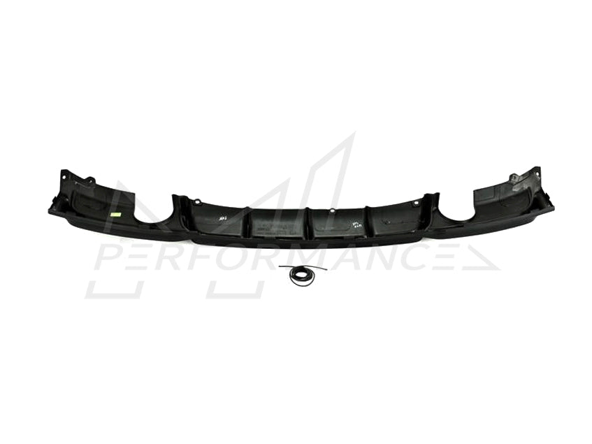 Genuine BMW 3 Series F30 F31 M Performance Rear Diffuser in Matte Black (335i, 340i & Hybrid 3) - ML Performance UK