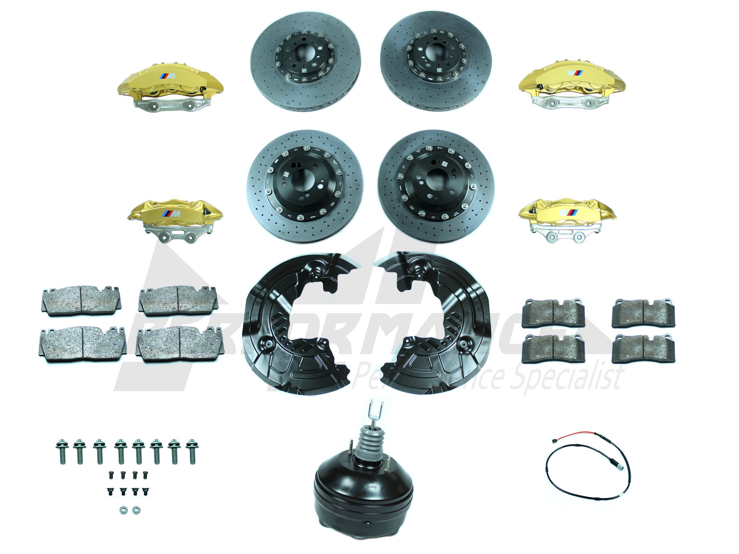 Genuine BMW F80 F82 M Performance Carbon Ceramic Brake Retrofit Kit (M3 & M4) - ML Performance