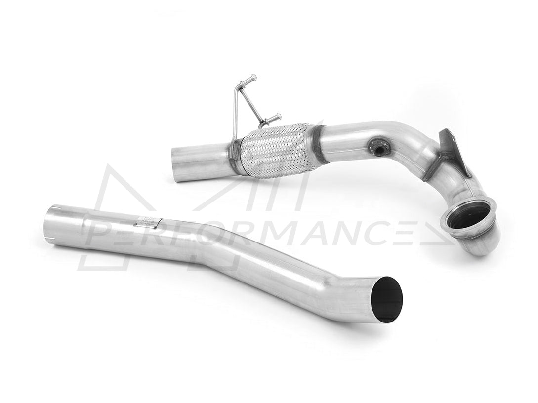 MillTek Audi S1 2.0 TFSI Large Bore Decat Downpipe Exhaust - ML Performance EU