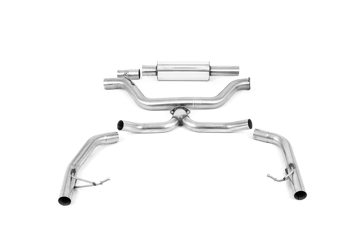 MillTek SSXSK29 Skoda Octavia vRS 2.0 TSI Non-Resonated OPF/GPF-Back Exhaust System - ML Performance EU