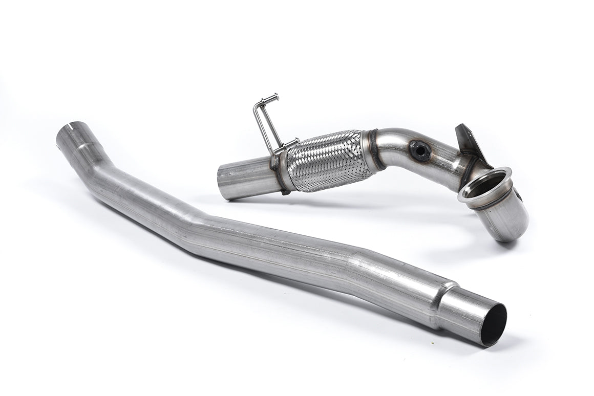 MillTek Volkswagen Golf MK7 R Estate / Variant 2.0 TSI 300PS Large-bore Downpipe and De-cat (Race/Track Only) - ML Performance EU