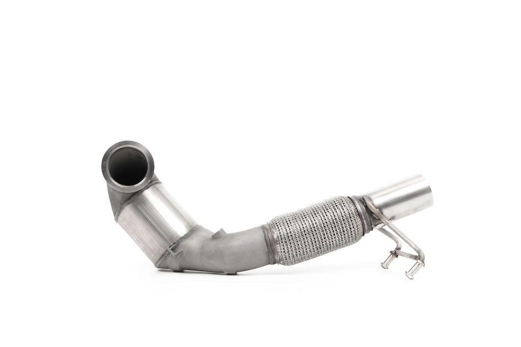MillTek Volkswagen MK7.5 Golf GTI Cast Downpipe with 200 Cell Race Cat & GPF/OPF Delete For OE Catback - ML Performance EU