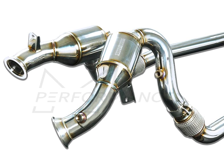 Stone Exhaust Porsche 95B Eddy Catalytic Downpipe (Inc. Macan S 3.0T & Macan Turbo 3.6T) - ML Performance EU