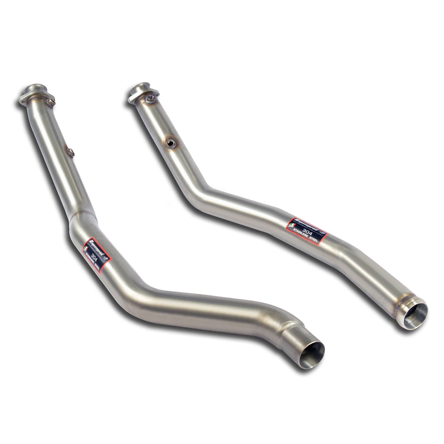 Supersprint Mercedes X166 GL63 AMG Right & Left Turbo Downpipe Kit - ML Performance EU