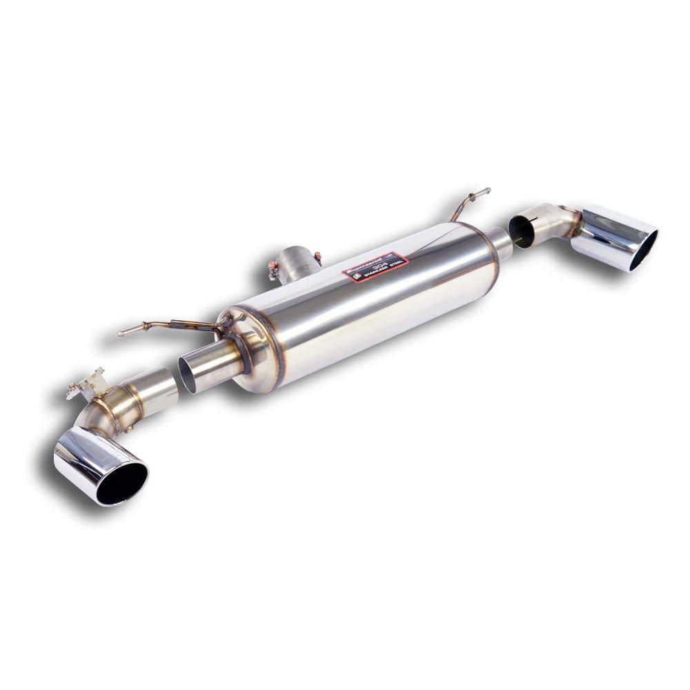 Supersprint BMW F20 F21 VALVED REAR EXHAUST 80MM TAILPIPES (M140i) ML Performance UK