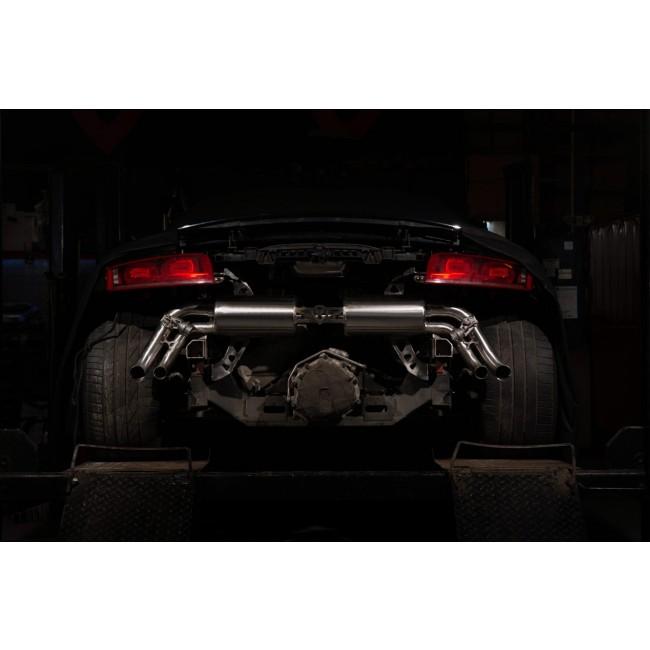 Cobra Exhaust Audi R8 4.2 V8 FSI Gen 1 (Pre-Facelift) (07-13) Valved Cat Back Performance Exhaust