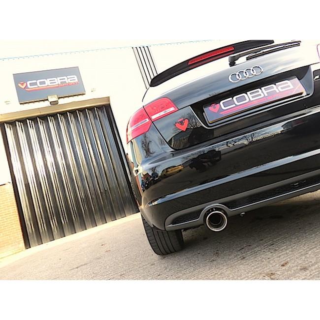 Cobra Exhaust Audi A3 (8P) 2.0 TDI 2WD (2008-12) (3 Door) Single Tip Cat Back Performance Exhaust