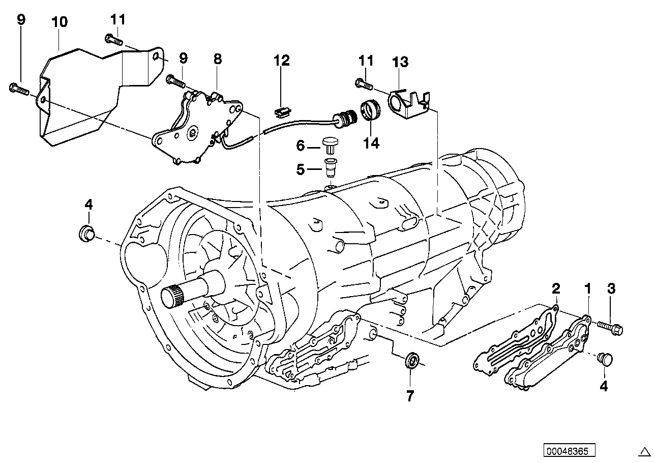 Genuine BMW 24101421794 E38 E31 E39 Position Switch (Inc. 740iL, L7 & 750iLS) | ML Performance EU EU Car Parts