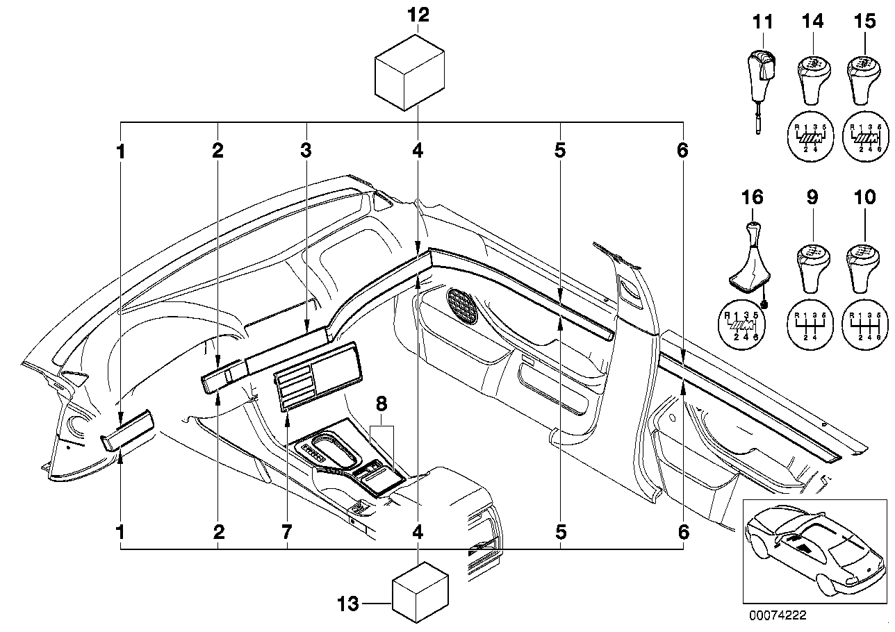 Genuine BMW 51422421360 E39 Wooden Strip, Door Rear Right PAPPEL NATUR (Inc. 525i, 530d & 535i) | ML Performance EU EU Car Parts