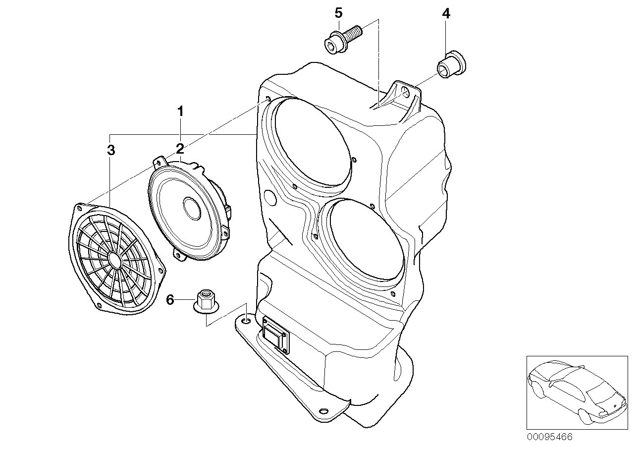 Genuine BMW 65136904241 E53 Grid (Inc. X5) | ML Performance EU EU Car Parts