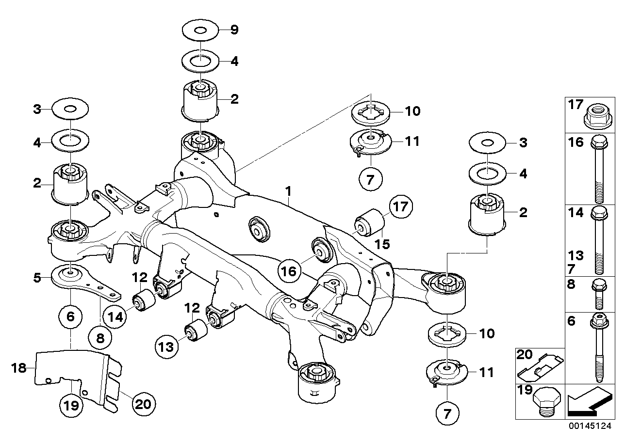 Genuine BMW 33326770533 E66 E65 E67 Heat Shield, Left (Inc. 750i, 745i & 760LiS) | ML Performance EU EU Car Parts