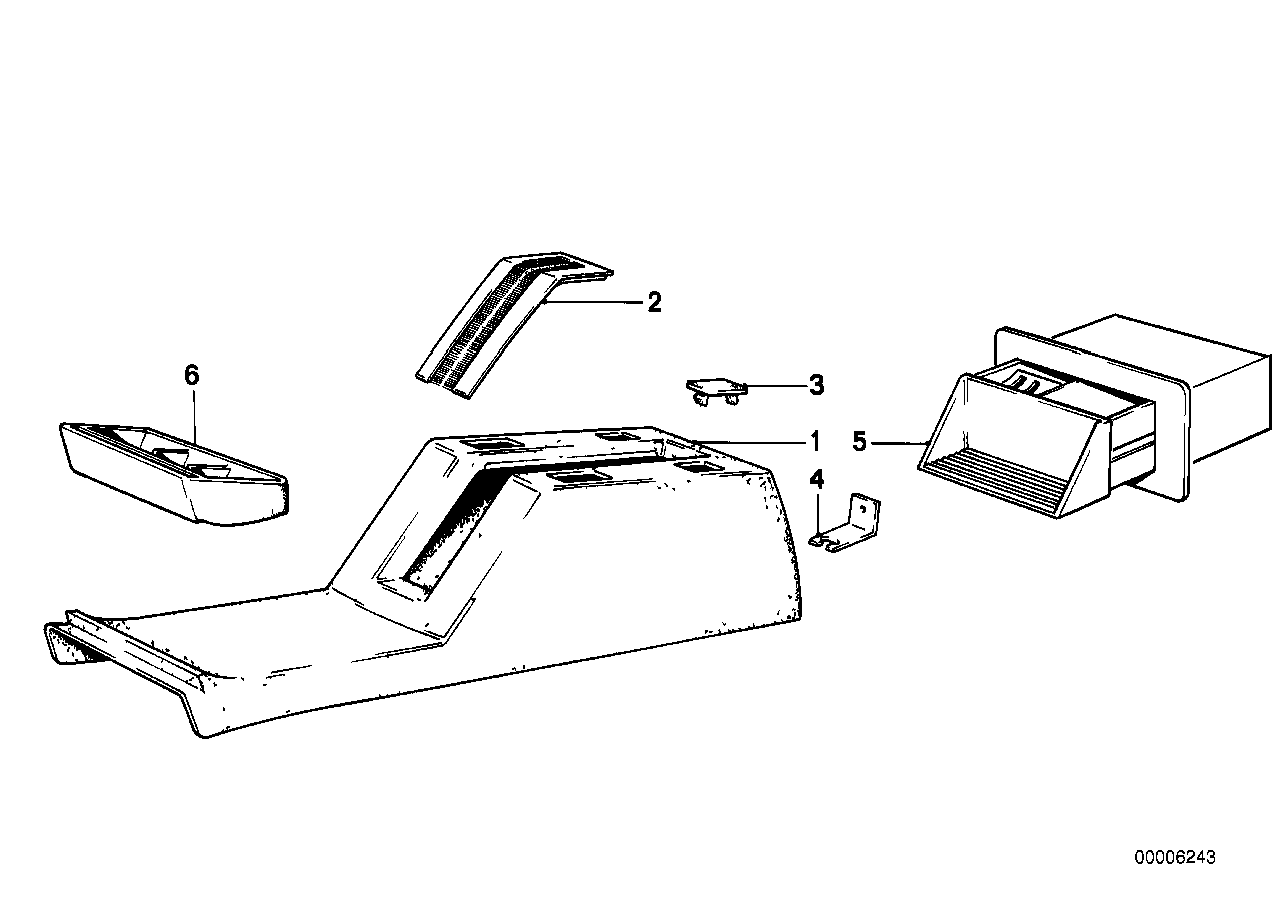 Genuine BMW 51161902003 E28 E24 Plug PACIFIC (Inc. 524td, 520i & 535i) | ML Performance EU EU Car Parts