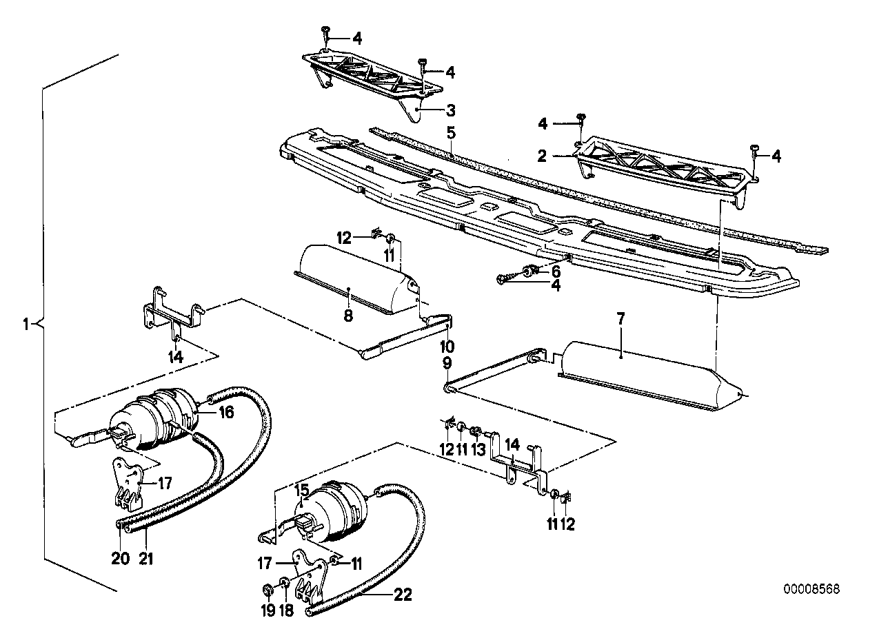 Genuine BMW 51711852672 E23 Sealing Strip (Inc. 730, 728i & 733i) | ML Performance EU Car Parts
