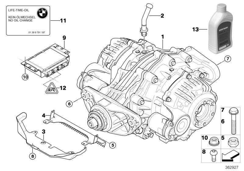 Genuine BMW 33607595847 E70 E71 Control Unit For Qmv (Inc. X6) | ML Performance EU EU Car Parts