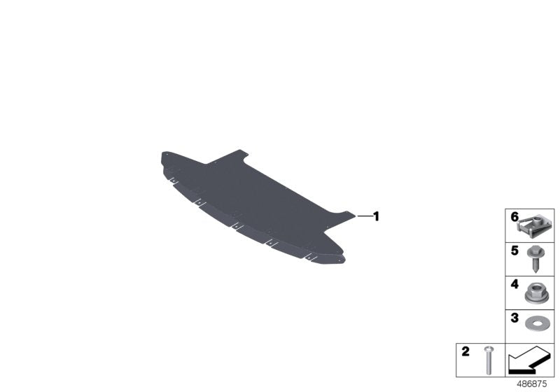 Genuine BMW 11002190417 Hex Nut With Plate M6 KAY HWM (Inc. M6 GT3, M235i Racing & M4 GT4) | ML Performance EU EU Car Parts