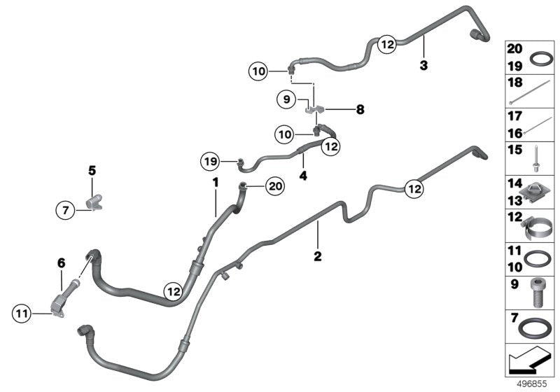 Genuine BMW 64008424521 Clamping DRYER (Inc. M6 GT3) | ML Performance EU EU Car Parts