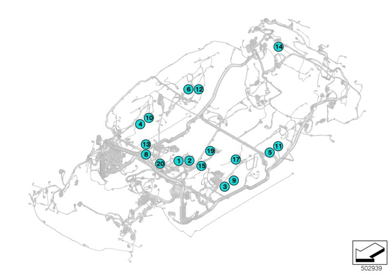 Genuine BMW 61139357794 G29 Pin Housing 42-Pin 42 POL. (Inc. Z4 M40i, Z4 30i & Z4 20i) | ML Performance EU EU Car Parts
