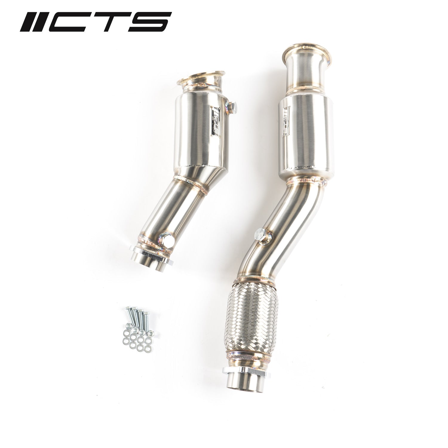 CTS Turbo CTS-EXH-DP-0053-CAT Turbo BMW S58 G80/G82 M3/M3C/M4/M4C High-Flow CATS