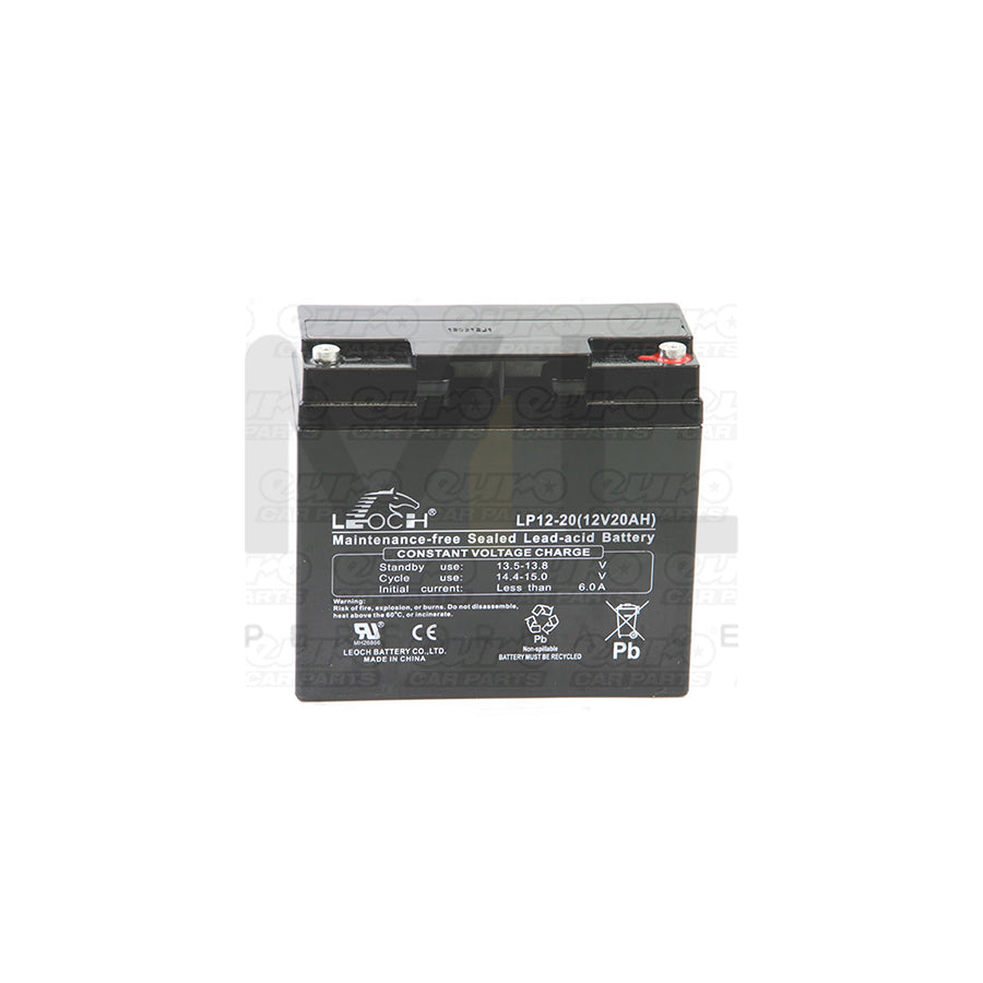 Leoch VRLA Sealed Battery - 12V 20Ah | ML Performance EU Car Parts