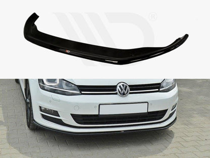 Maxton Design VW-GO-7-C-FD1T Front Splitter VW Golf MK7 | ML Performance EU Car Parts