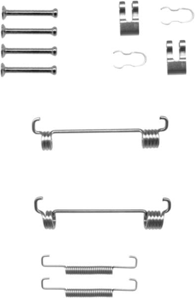 TEXTAR 97035300 Brake Shoe Fitting Kit