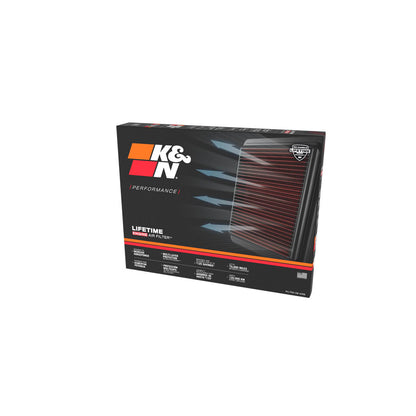K&N 33-5142 High-Flow Original Lifetime Engine Air Filter - DODGE HORNET L4-2.0L F/I TURBO