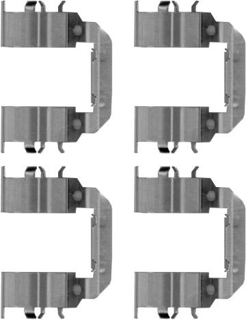 TEXTAR 82513500 Brake Pad Fitting Kit