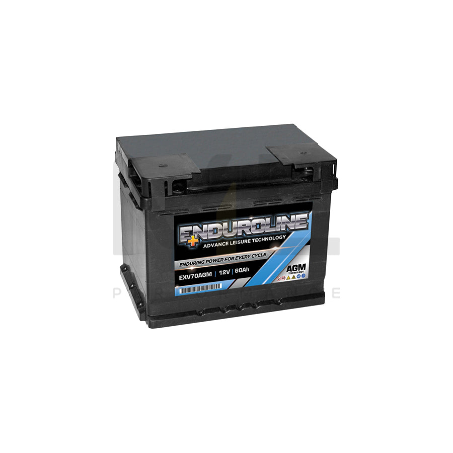 EXV70AGM Enduroline AGM Leisure Battery 60Ah | Car Batteries UK | ML Performance Car Parts