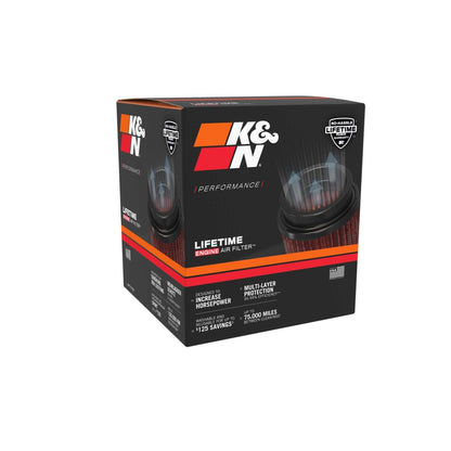 K&N E-2345 High-Flow Original Lifetime Engine Air Filter - HOLDEN RODEO L4-2.5/2.8L DSL