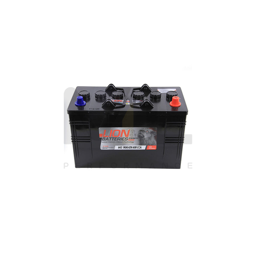 Lion Commercial Battery 643 - 2 Year Guarantee | ML Performance EU Car Parts