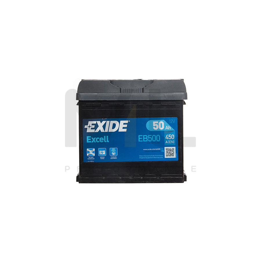 Exide Excel 012 Car Battery - 3 Year Guarantee | ML Performance EU Car Parts