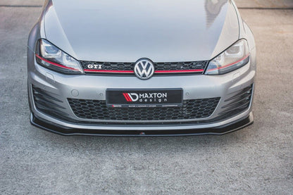 Maxton Design Volkswagen Golf GTI MK7 Front Splitter V.2