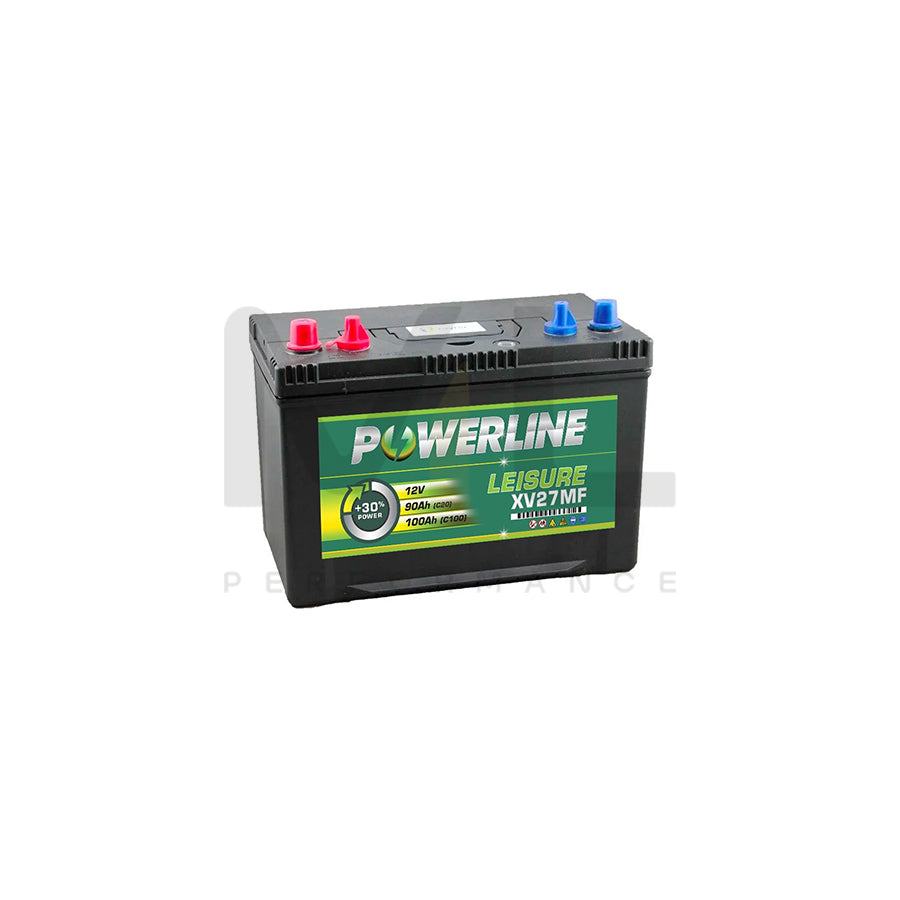 XV27MF Powerline Leisure Battery 12V | Car Batteries UK | ML Performance Car Parts