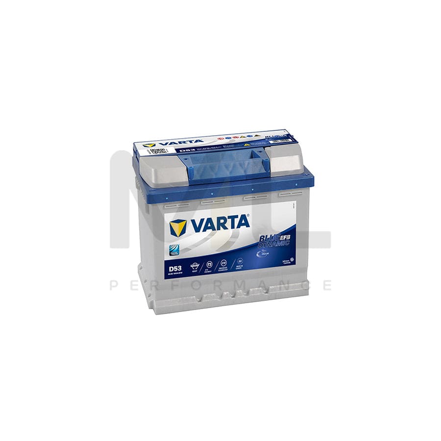 Varta EFB 027 Car Battery - 3 Year Guarantee | ML Performance EU Car Parts