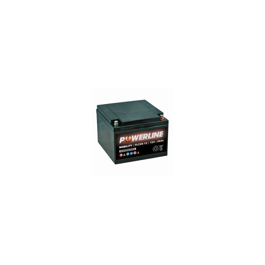 PLC26-12 Powerline Mobility Battery 12V 26Ah | ML Performance EU Car Parts